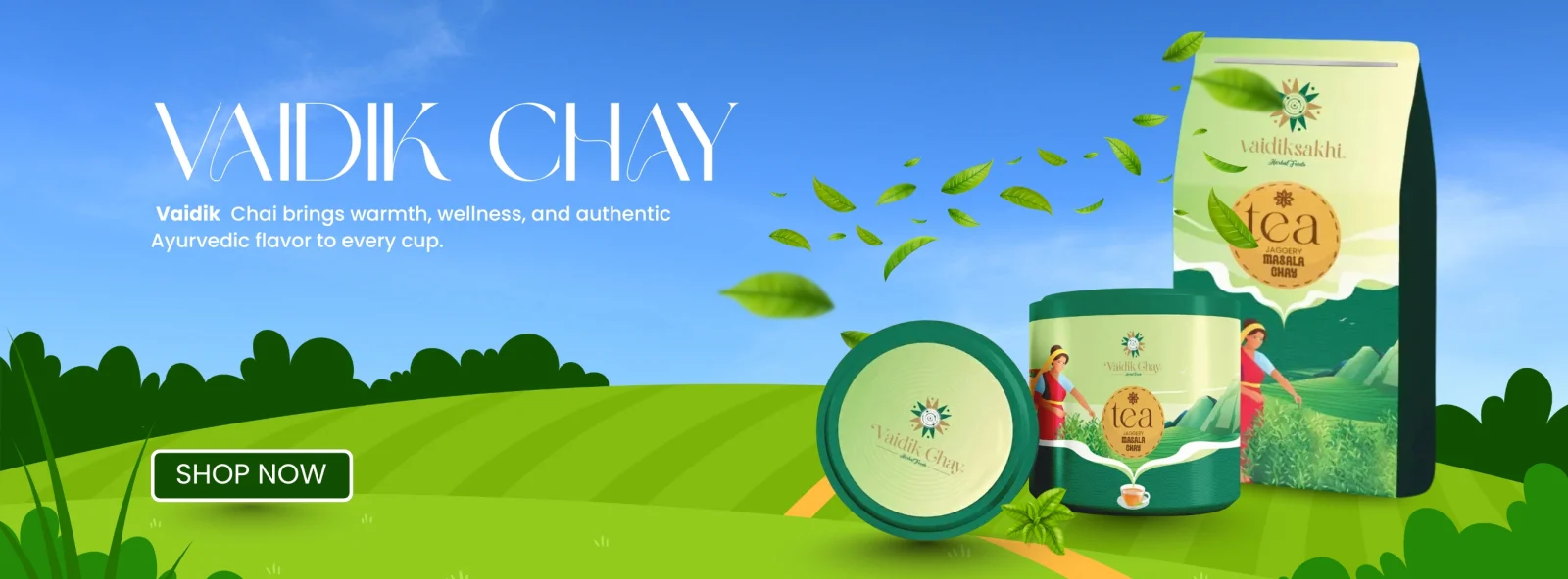 Simple Tea Party Facebook Cover